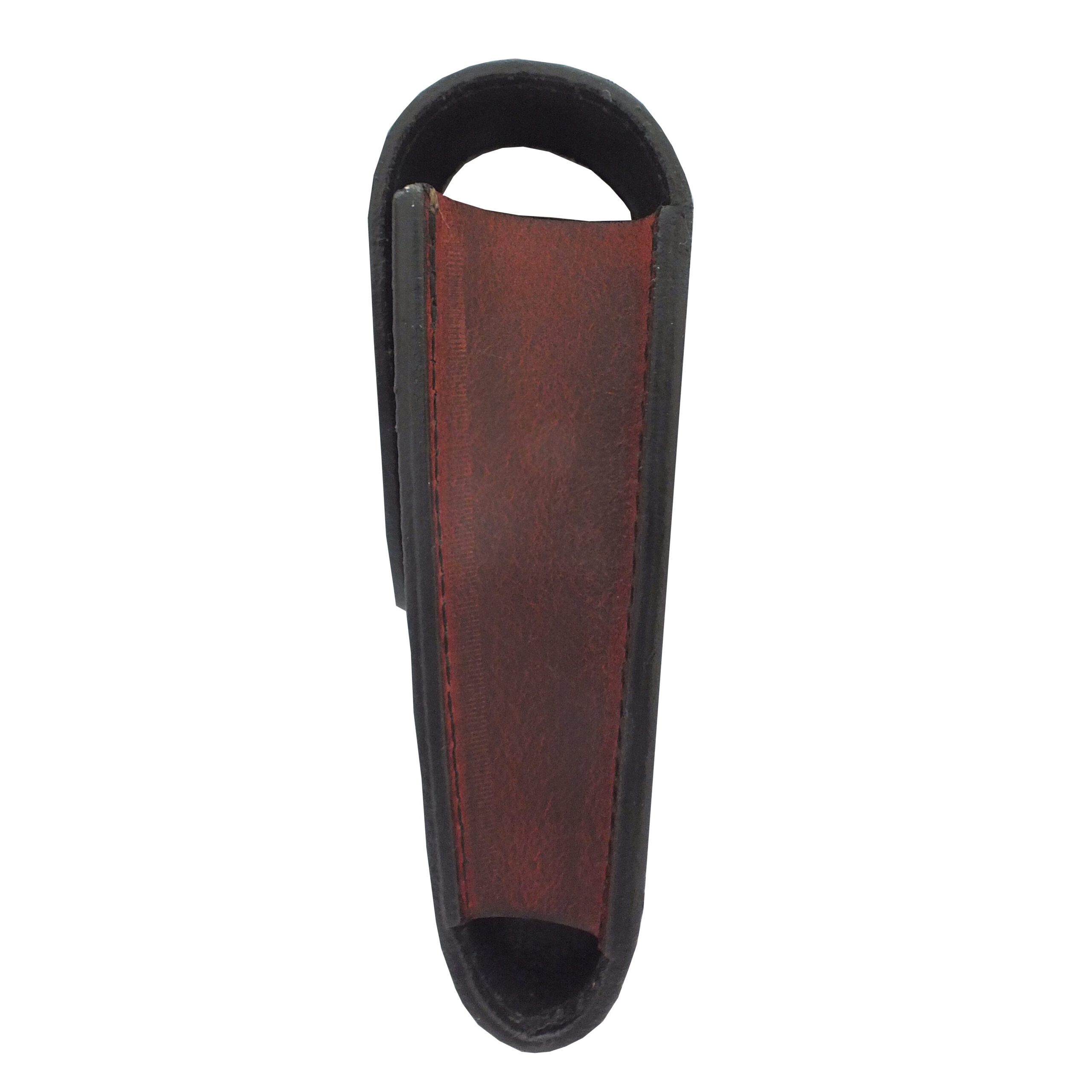 Estuche Cortapluma Victorinox Cuero Café Cod.4.0548 lateral