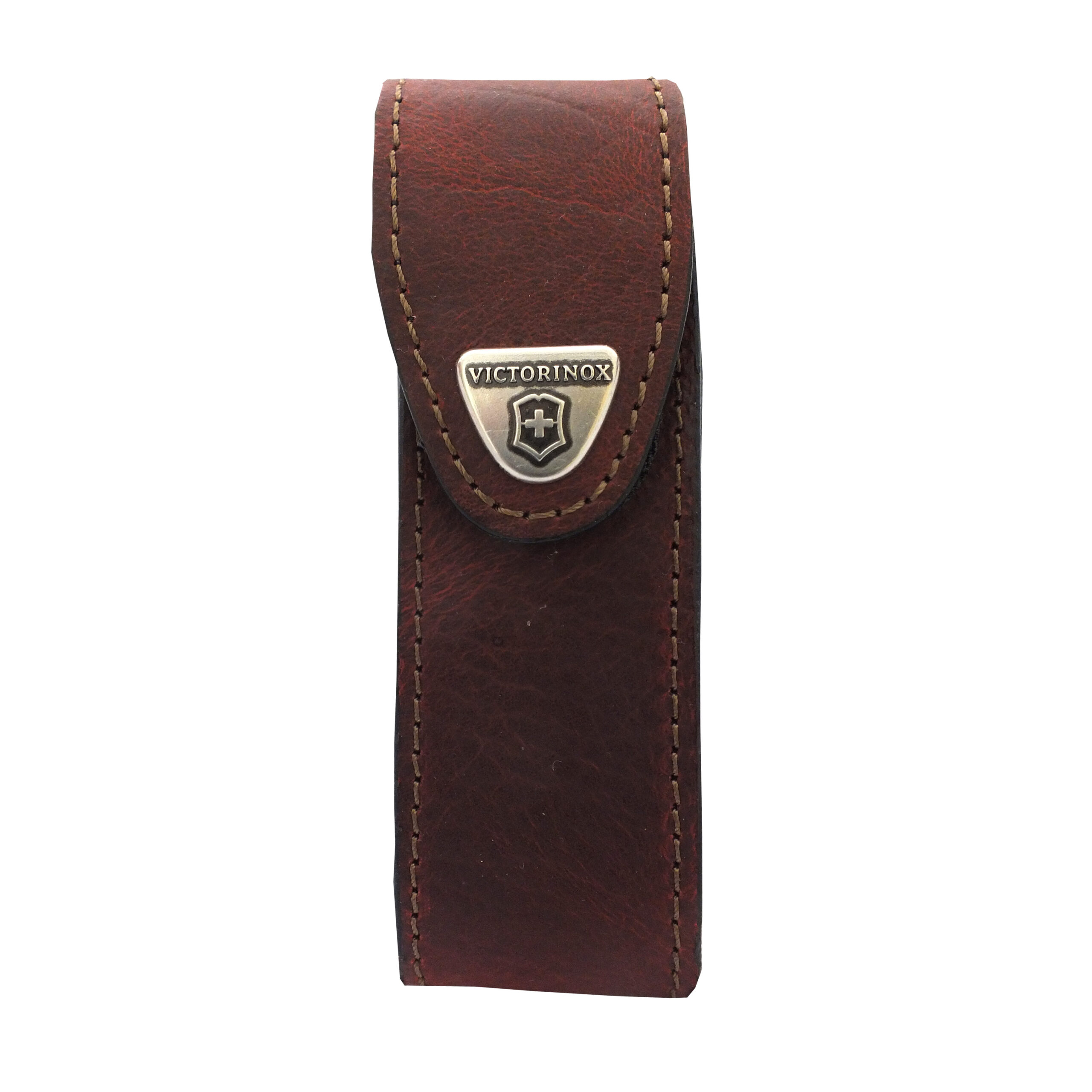 Estuche Cortapluma Victorinox Cuero Café Cod.4.0548